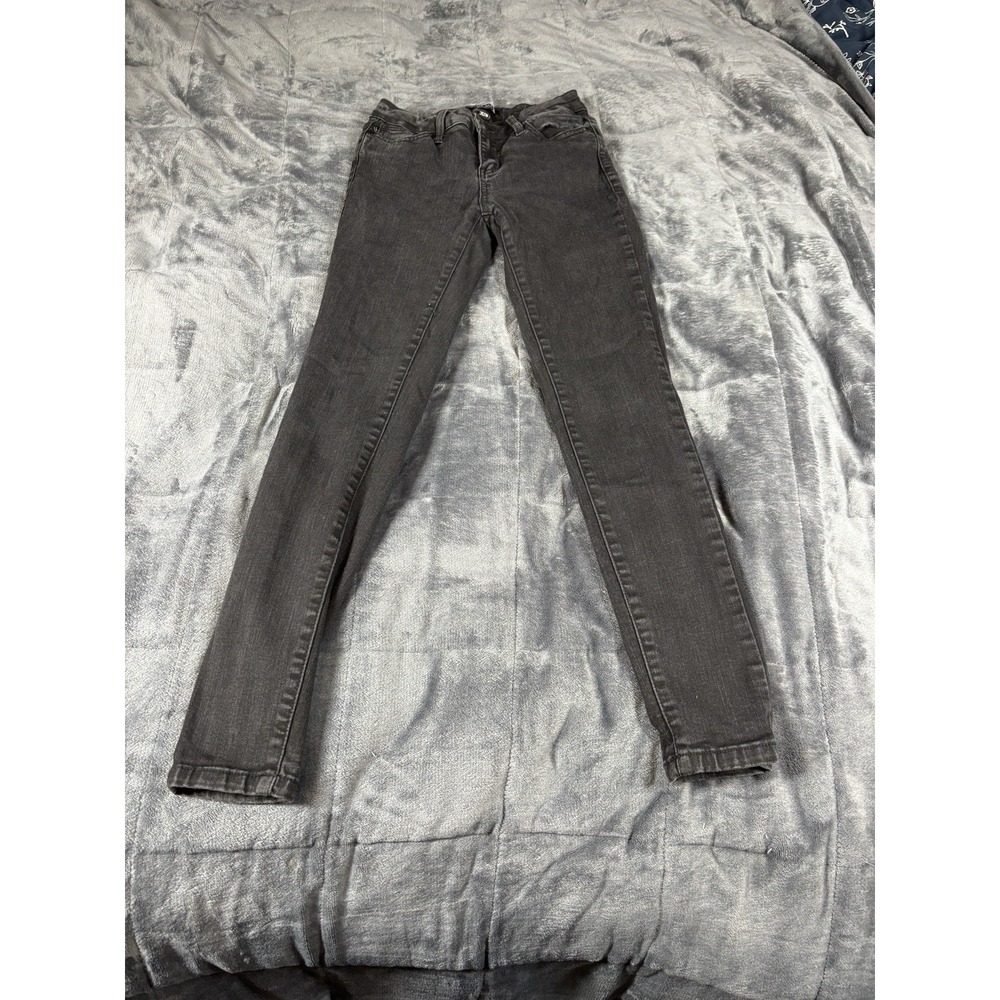 Judyโ Blue Skinny Fit Faded Black Jeans Size 3/26 preppy college